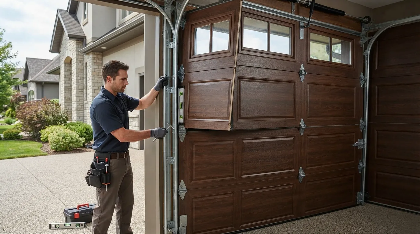 Panel Replacement for Port Neches' 1972-Era Garage Doors in Beaumont