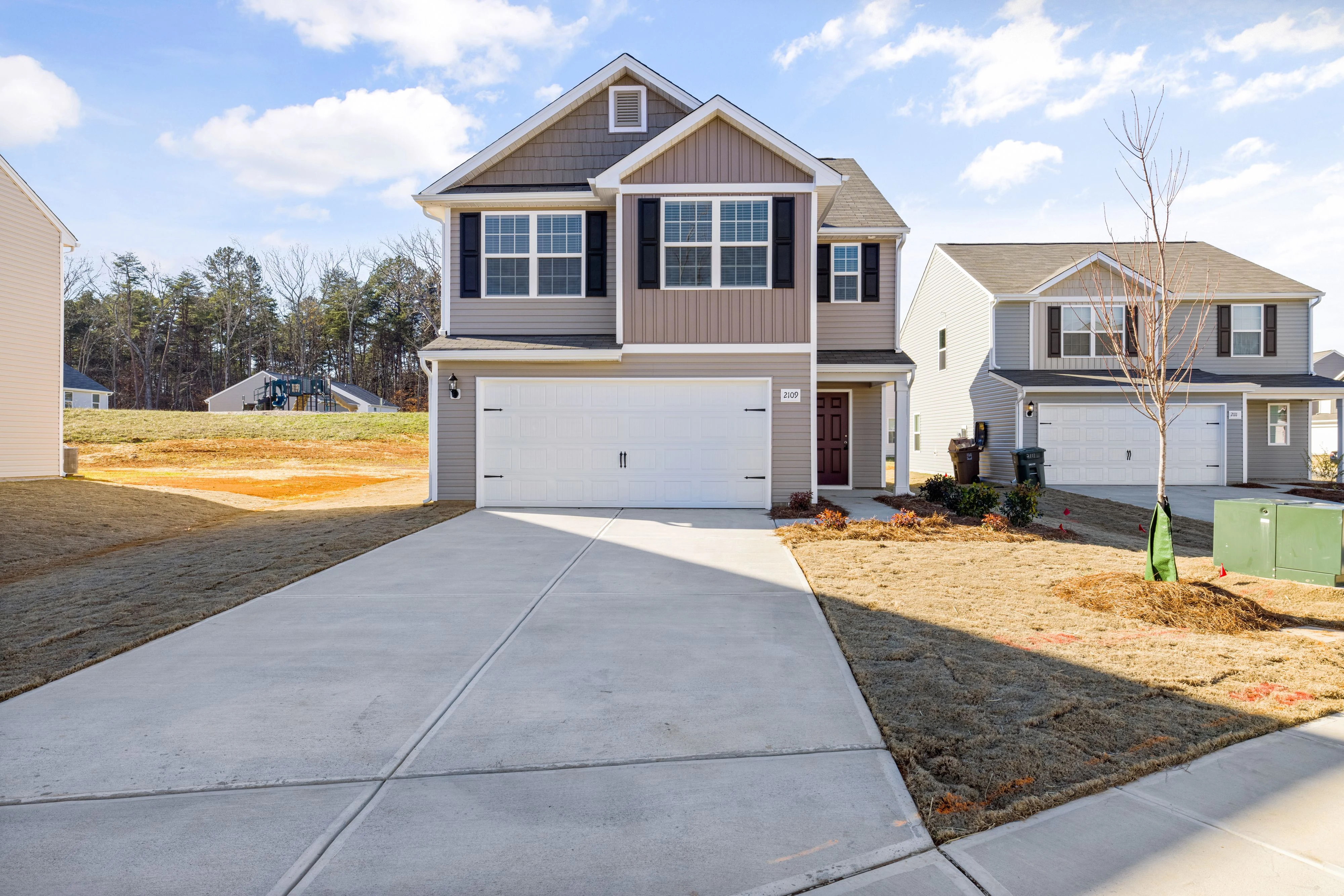 Residential garage door in Silsbee